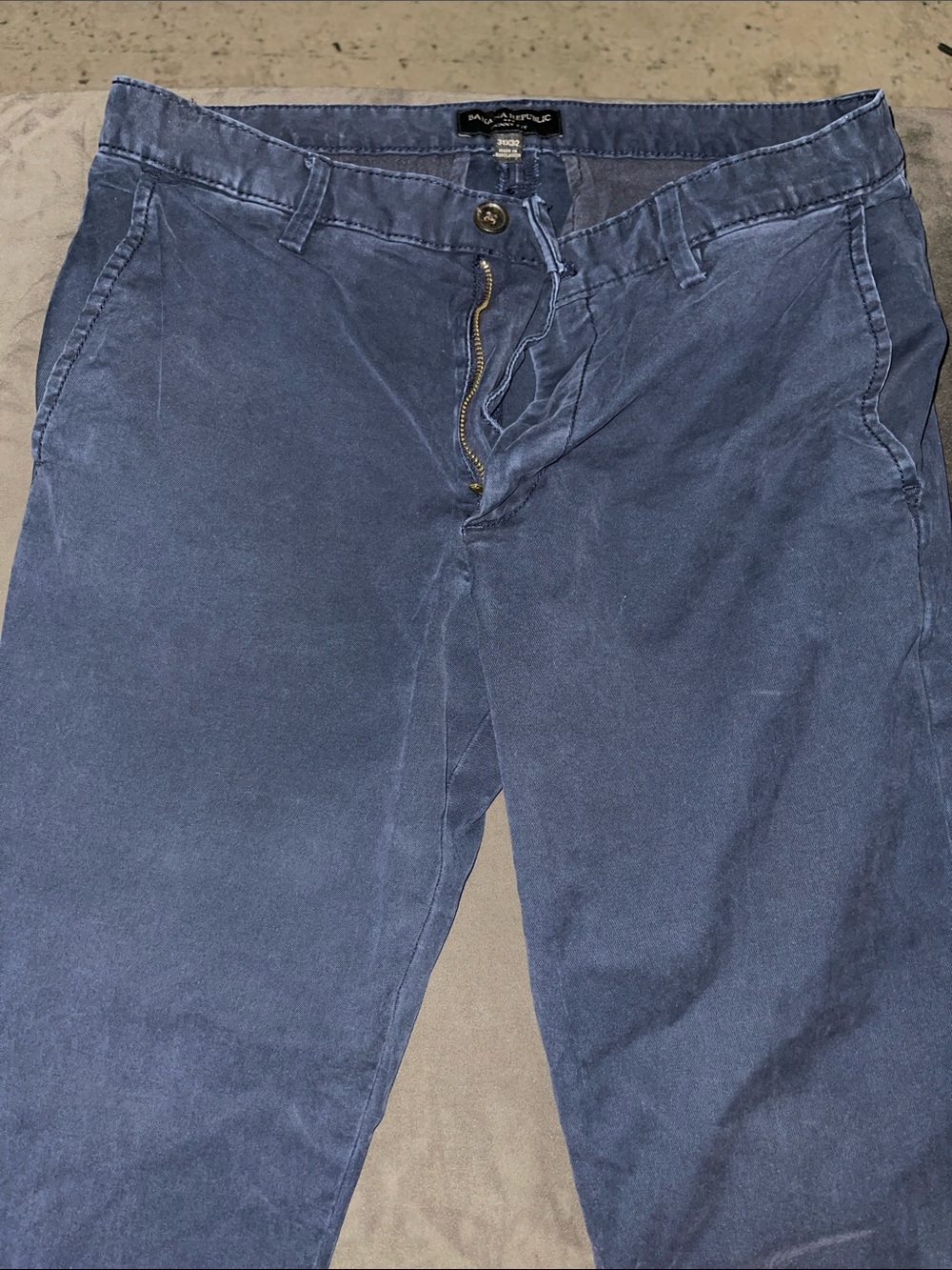 Banana Republic Factory Navy Blue Chino Pants